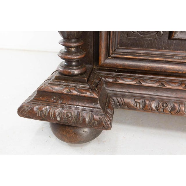 Antique French Oak Cabinet, 1800s For Sale - Image 5 of 18