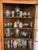 Brown Antique Federal Corner Cupboard Cabinet For Sale - Image 8 of 18