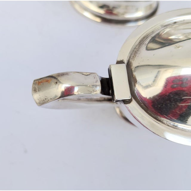 Sauceboats in Nickel Silver by Gio Ponti, 1930s, Set of 2 For Sale - Image 7 of 12