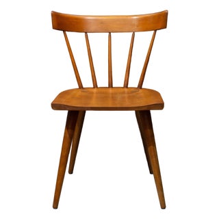 Mid-Century Paul McCobb Planner Group for Winchendon Furniture Solid Maple Side Chair c.1950-1964 For Sale