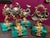 Italian Gilt 800 Silver Zodiac Place Card Holders with Malachite, 1950s, Set of 4 For Sale - Image 10 of 12