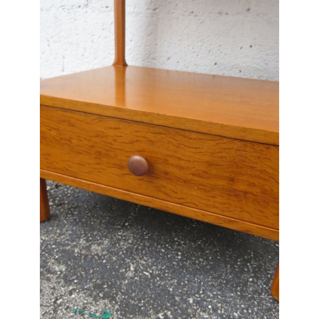 Edward Wormley Etagère Tall Bookcase Display Shelving Cabinet 6096 For Sale - Image 9 of 14