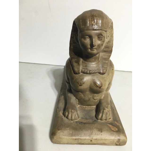1980s Caste Polymer Sphinx For Sale - Image 4 of 9
