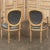 Early 20th Century Pair Antique French Louis XVI Armchairs ~ Fauteuils For Sale - Image 5 of 18