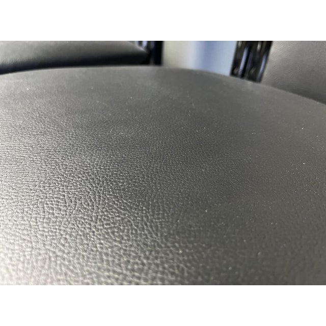 Animal Skin Postmodern Italian Lacquered Wood Dining Chairs, 1980s, Set of 4 For Sale - Image 7 of 12