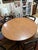 American Vintage Heywood-Wakefield Style Drop-Leaf Dining Table With 4 Hitchcock Rush Seat Chairs – Old Colony Style For Sale - Image 3 of 12