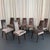 This gorgeous set of eight Mid-Century Modern dining side chairs were designed by Harvey Probber circa 1950s. The dining...