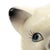 Small Mid Century Siamese Cat Figurine For Sale - Image 4 of 12