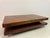 1970s Brown Lacquered Goatskin Sliding Coffee Table, Italy, 1970s For Sale - Image 5 of 18