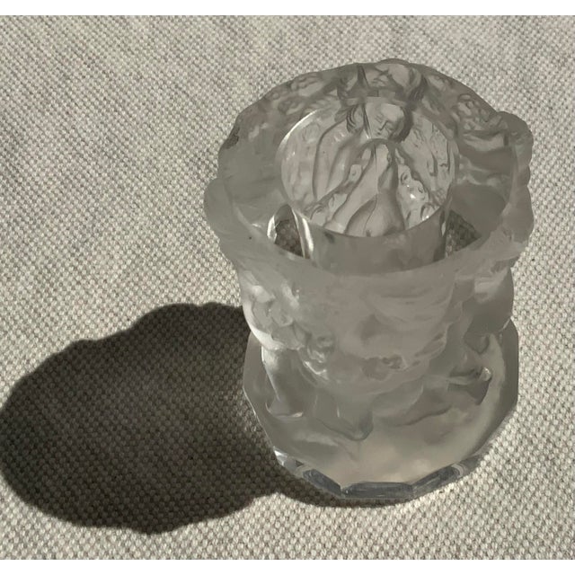 Exquisite Art Deco Putti & Garland Vase | French Flea Market Find | Circa 1920-1930 For Sale - Image 10 of 12