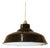 Black Industrial Pendant Lamp, Spain, 1950s For Sale