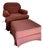 1990s Vintage Sherrill Furniture Traditional Roll Arm Club Chair & Ottoman Set - 2 Pieces For Sale
