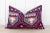 Magenta Lake Suzani Lumbar Pillow For Sale - Image 9 of 9