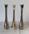Art Deco Vintage Silver-Tone Swan Bud Vases S/3 For Sale - Image 3 of 12