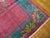 1920s Pink Floral Modern Antique Chinese Art Deco Rug 9' X 11'8" Handknotted Wool Carpet For Sale In New York - Image 6 of 6