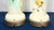 1939 Loevsky & Loevsky Hand-Painted Floral Cylinder Lamps - a Pair For Sale - Image 11 of 12