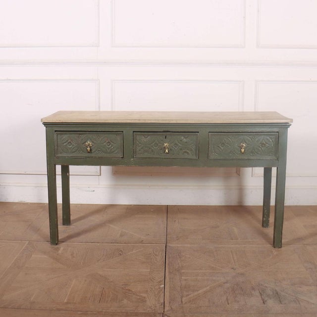 18th Century English Dresser Base For Sale - Image 9 of 9