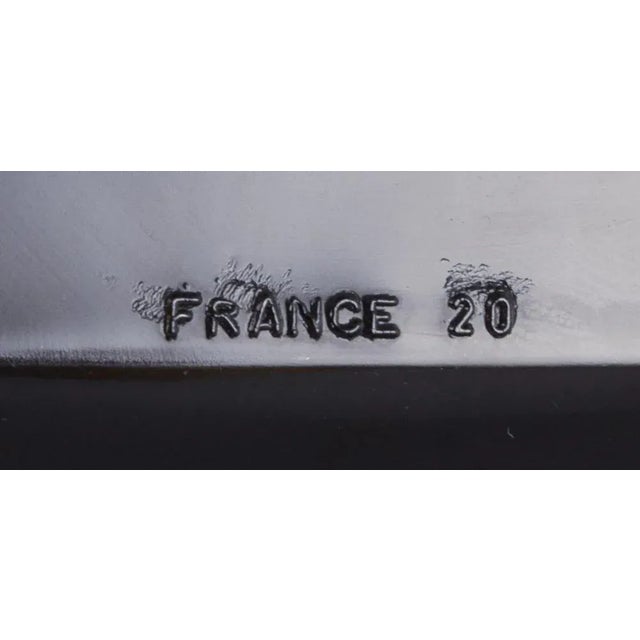 Glass Octagonal Plates in Black Glass from Arcoroc, France, 1970s-1980s, Set of 6 For Sale - Image 7 of 8