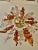 Metal Bicolor Murano Glass Cascade Pendant Light from Mazzega, 1970s For Sale - Image 7 of 9