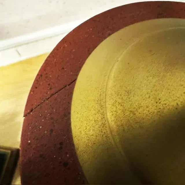 Traditional Egyptian-Revival Faux Porphyry Lamps - A Pair, 1960s For Sale - Image 3 of 12