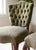 Vintage Compact French Louis XV Style Tufted Velvet Side Chair -Only One Left For Sale - Image 4 of 5