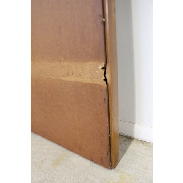 Mid-Century Modern Heywood Wakefield Champagne Mirror For Sale - Image 11 of 13