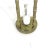 Small vintage brass and glass hourglass or egg timer. Although the sand moves, I cannot guarantee it moves at the correct...