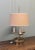 French Brass Triple Bouillotte Table Lamp, 1900s For Sale - Image 6 of 8
