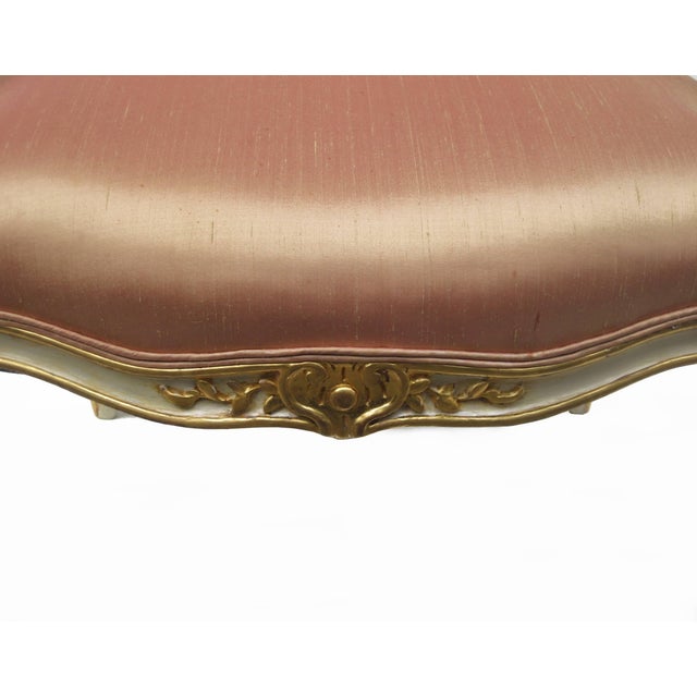 18th Century Fine Pair of Louis XV First Revival Armchairs For Sale - Image 4 of 9