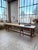 Antique solid oak farmhouse table, 350 cm long. We love its size, which gives it a large, family-friendly feel. The solid...