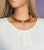 Contemporary Mix Color Rutilated Quartz Necklace For Sale - Image 3 of 7