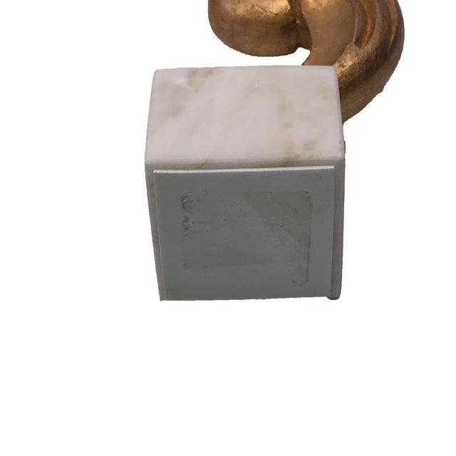 2000 - 2009 Vintage French Swirl Design Architectural Fragment For Sale - Image 5 of 6