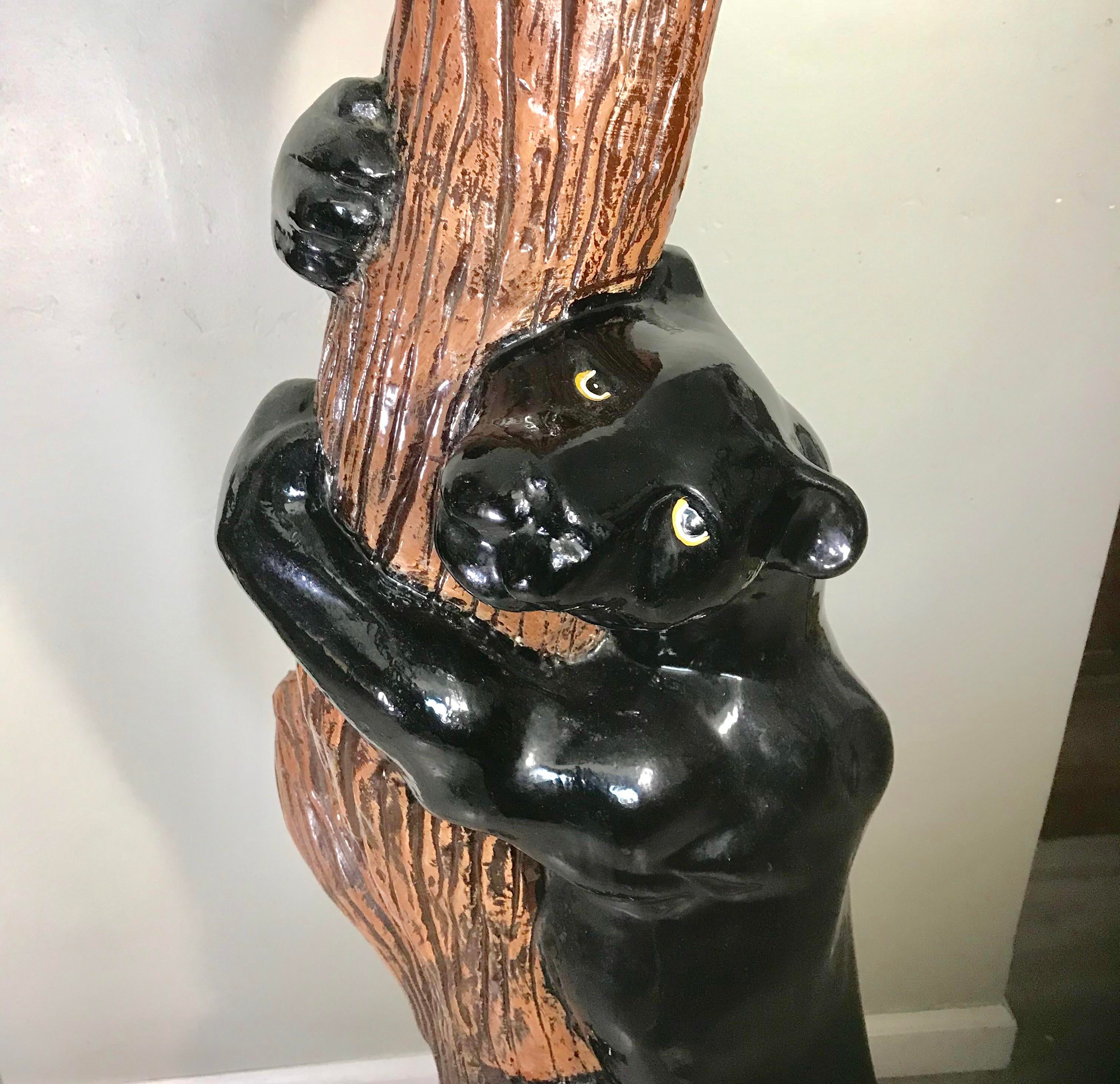 vintage ceramic floor lamp