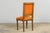 French Louis XVI Style Maple Dining Chairs in Orange Chenille - Set of 8 For Sale - Image 13 of 18
