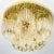Triedri Crystal Gold-Plated Flush Mount from Venini, Italy For Sale - Image 3 of 14