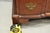 Vintage Chippendale Style Solid Mahogany Block Front Bachelor Chest of Drawers For Sale - Image 14 of 18