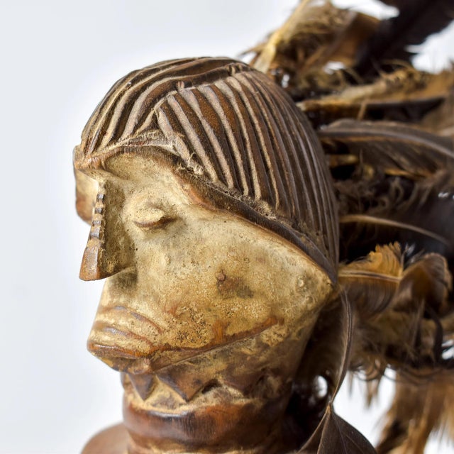 Brown Early 20th Century Mambila Guardian Figure Tadep Cameroon For Sale - Image 8 of 13