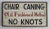 Circa 1940s Wood Chair Caning Sign For Sale - Image 6 of 6