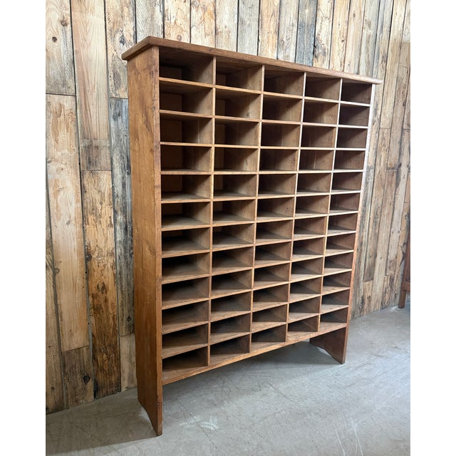 Wood Large Antique Sorting Cabinet, 1920s For Sale - Image 7 of 10