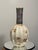 Tall Art Glass Vase With Melon Ribbing, Gilt and Enamel Opal Glass Attributed to Harrach, 1880s-1920's. For Sale - Image 15 of 15