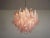 Italian Flamingo Petal Chandeliers, Murano, Set of 3 For Sale - Image 6 of 11