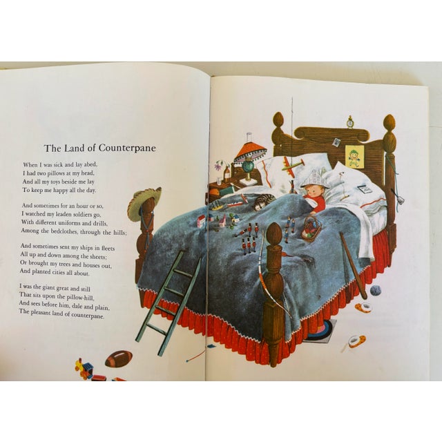 Ivory A Child's Garden of Verses Robert L. Stevenson Art by Gyo Fujikawa 1978 For Sale - Image 8 of 12