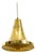 Model T 598 Pendant Lamp in Brass by Hans-Agne Jakobsson, Markaryd, Sweden, 1960s For Sale