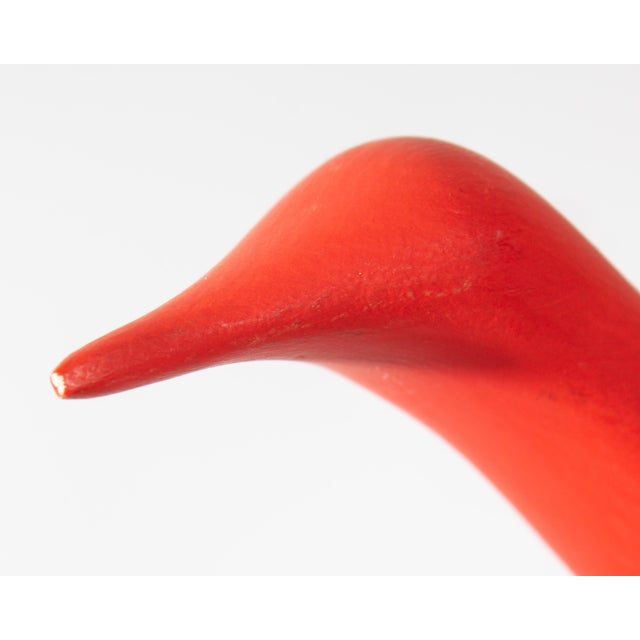 Contemporary Wood Sculpture of a Bird by Maurice Cotnoir For Sale - Image 3 of 9