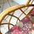 Vintage Palm Beach Style Rattan Sofa With Architectural Lattice Back For Sale - Image 14 of 18