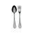 Contemporary Mepra Dolce Vita 2-Piece Hostess Serving Set, Mirror Oro Black For Sale - Image 3 of 3