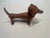 This vintage 1950's Kay Borjesen dachshund is being is handcrafted from walnut and is being offered by original owner. It...