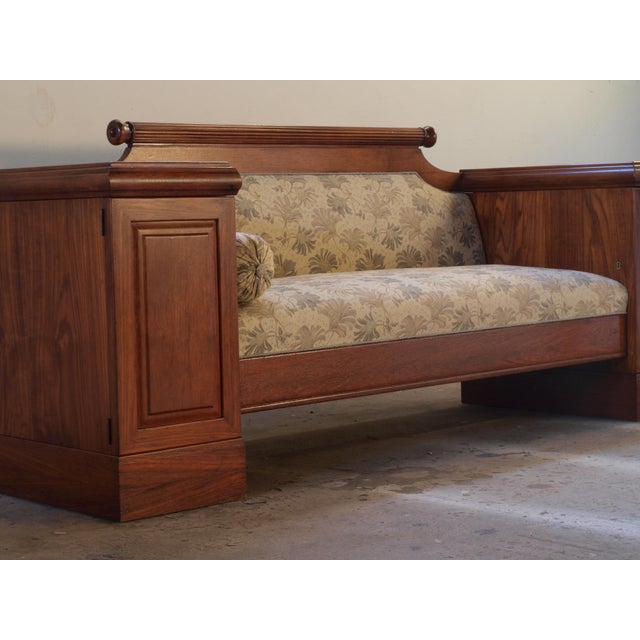 Empire Danish Oak Sofa, 1800s For Sale - Image 12 of 18