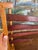 1970s Vintage Wooden Swing-Arm Wall-Mounted Quilt or Towel Rack in Likely Oak and Mahogany. For Sale - Image 5 of 10