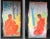 1981 Fauvist Style Figurative Male Nude Watercolor Paintings, Framed - a Pair For Sale - Image 12 of 12